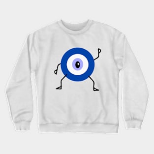 evil eye Crewneck Sweatshirt